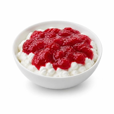 Kraft Breakstone's Cottage Cheese & Topping Doubles Raspberry Lowfat