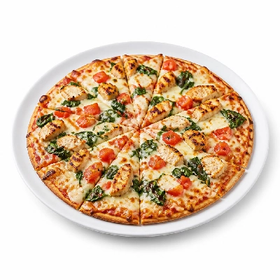 Kraft Digiorno Pizza Thin Crispy Crust Grilled Chicken Tomato & Spinach
