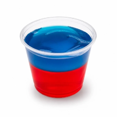 Kraft Jell-O Gel Cups X-Treme Cherry & Blue Raspberry