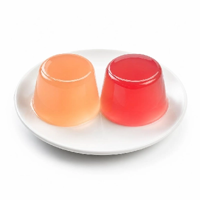 Kraft Jell-O Gelatin Snacks Peach & Watermelon Sugar Free 6 Count