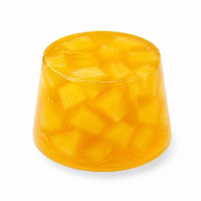 Kraft Jell-O Gelatin Snacks Real Chunks of Pineapple in Tropical Fusion Sugar Free