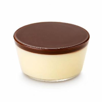 Kraft Jell-O Pudding Sundae Toppers Vanilla with Chocolate Topping
