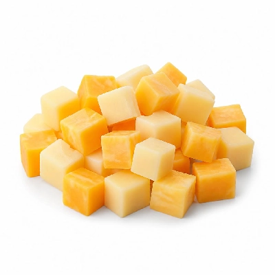 Kraft Natural Cube Cheese Cheddar and Monterey Jack 2% 50 Count