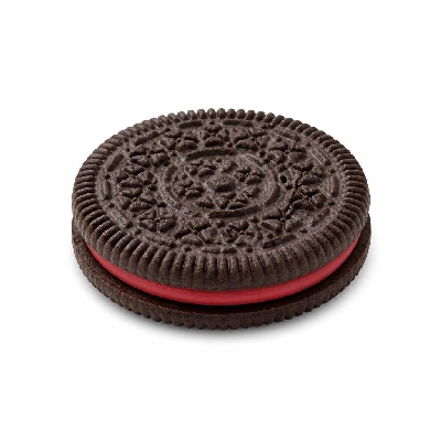 Kraft Oreo Sandwich Cookies Winter with Red Creme