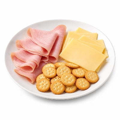 Kraft Oscar Mayer Lunchables Snack Duos Ham Cheddar & Mini Ritz