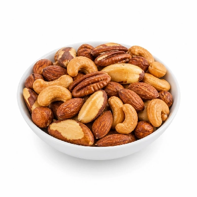 Kraft Planters Deluxe Mixed Nuts with Sea Salt Cashews Almonds Pecans Brazil Nuts Hazelnuts