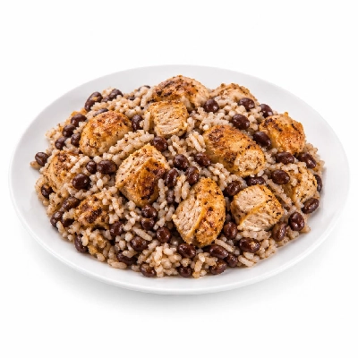 Kraft South Beach Living Frozen Entrees Chicken Santa Fe Style Rice & Beans