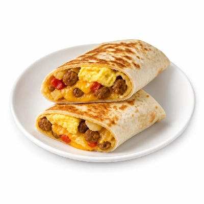 Kraft South Beach Living Southwestern Style Breakfast Wraps 2 Count