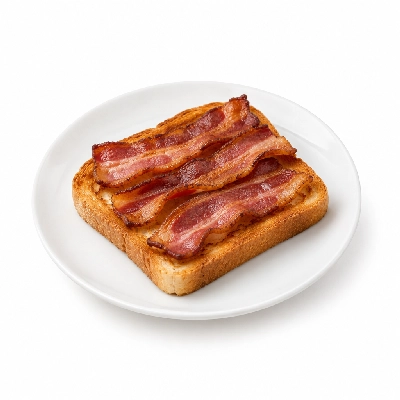 Krystal Breakfast Bacon on Toast
