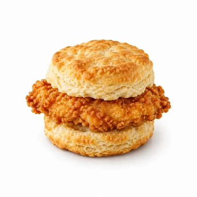 Krystal Breakfast Chicken Biscuit