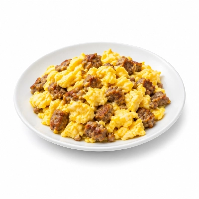 Krystal Breakfast Low Carb Scrambler with Sausage
