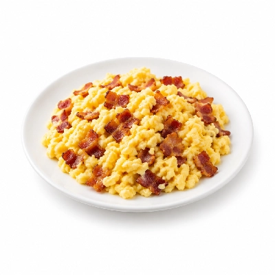 Krystal Breakfast Original Scrambler with Bacon