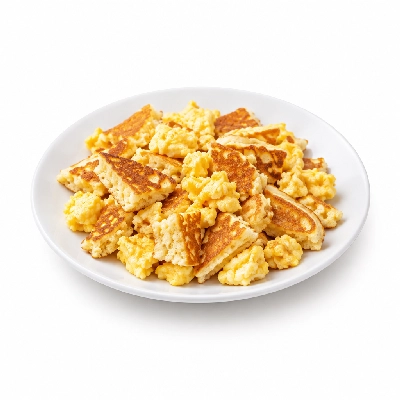 Krystal Breakfast Pancake Scrambler