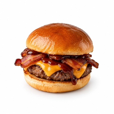 Krystal Lunch Dinner 3 BA BBQ Bacon & Cheese