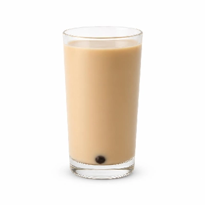 Kung Fu Tea Milk Tea One Topping Medium 50%