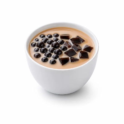 Kung Fu Tea Milk Tea Two Topping Hot 100%