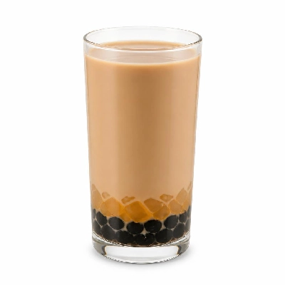 Kung Fu Tea Milk Tea Two Topping Large 100%