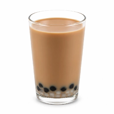Kung Fu Tea Milk Tea Two Topping Medium 50%