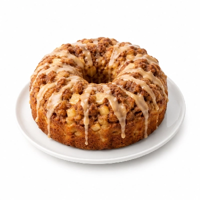 Kwik Trip Donut Cake Apple Crisp with Maple Flavored Icing
