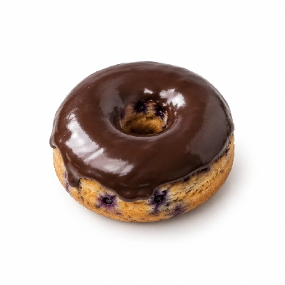 Kwik Trip Donut Cake Blueberry with Chocolate Flavored Icing