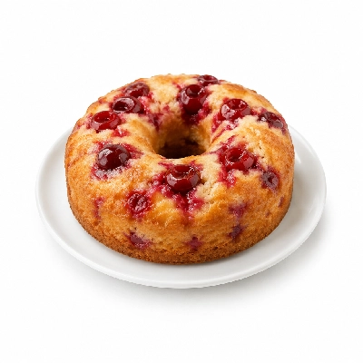 Kwik Trip Donut Cake Cherry