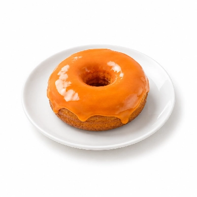 Kwik Trip Donut Cake Pumpkin with Maple Cream Flavored Icing