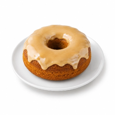 Kwik Trip Donut Cake Pumpkin with Maple Icing