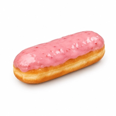 Kwik Trip Donut French with Strawberry Flavored Icing