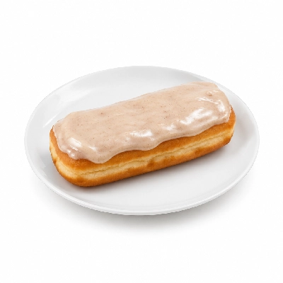Kwik Trip Donut Long John Filled Cinnamon Roll Frosting