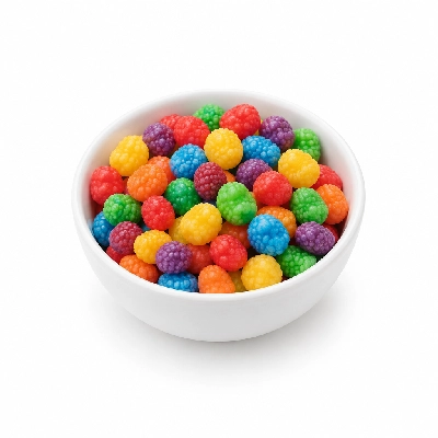 Kwik Trip Frozen Yogurt Bar Toppers Rainbow Nerds