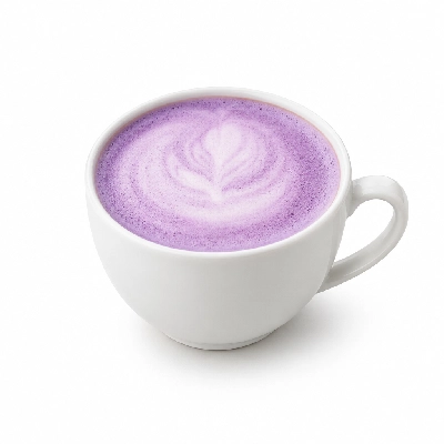 Kwik Trip Hot Drink Cappuccino Blueberry 12 Fl Oz