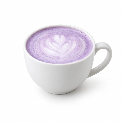 Kwik Trip Hot Drink Cappuccino Blueberry 8 Fl Oz