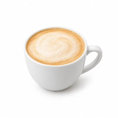 Kwik Trip Hot Drink Cappuccino White Chocolate Caramel 16 Fl Oz