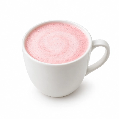 Kwik Trip Hot Drink Cappuccino White Chocolate Raspberry Latte 20 Fl Oz