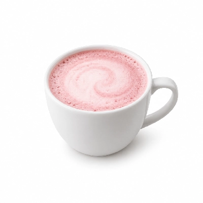 Kwik Trip Hot Drink Cappuccino White Chocolate Raspberry Latte 8 Fl Oz