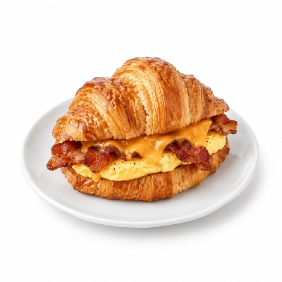 Kwik Trip Hot Spot Breakfast Bacon Egg and Cheese Croissant