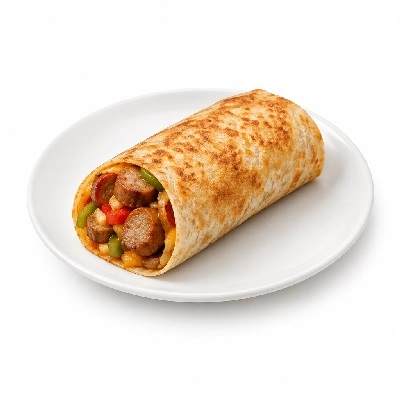Kwik Trip Hot Spot Breakfast Burrito Kitchen Cravings Sausage with Peppers