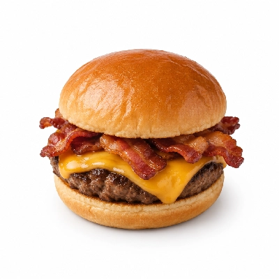 Kwik Trip Hot Spot Sandwiches 0.25 Lb. Angus Bacon Cheeseburger