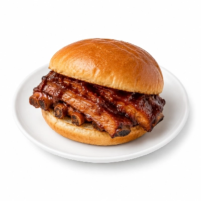 Kwik Trip Hot Spot Sandwiches Pork Rib in BBQ Sauce