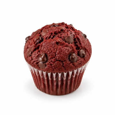 Kwik Trip Muffin Red Velvet Chocolate Chip