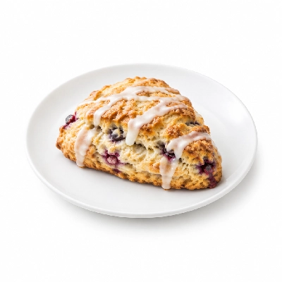 Kwik Trip Pastry Scone Pineapple Coconut & Macadamia Filled with Icing