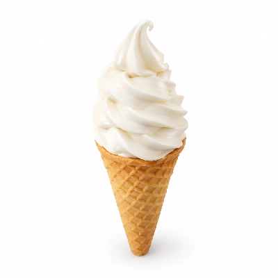 Kwik Trip Soft Serve Vanilla Cone