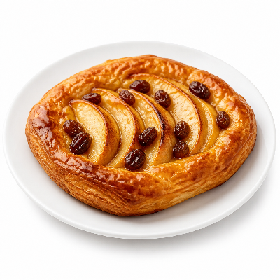 La Madeleine Baked Goods Apple Raisin Danish