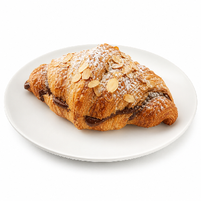 La Madeleine Baked Goods Chocolate Almond Croissant