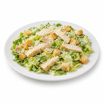 La Madeleine Fresh Salades Chicken Caesar Fat-Free Dressing Entree Size