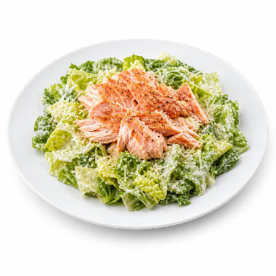 La Madeleine Fresh Salades Salmon Caesar Cafe
