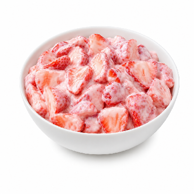 La Madeleine Fresh Salades Strawberries Romanoff Regular