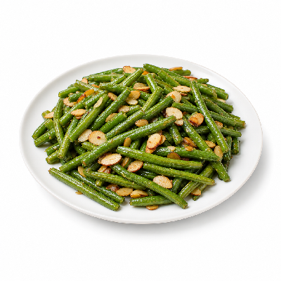 La Madeleine Green Beans Almondine