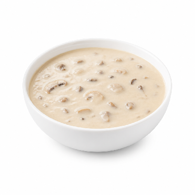 La Madeleine Homemade Soupes Cream of Mushroom Bowl