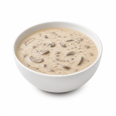 La Madeleine Homemade Soupes Cream of Mushroom Cup